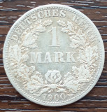 (A316) MONEDA DIN ARGINT GERMANIA - 1 MARK 1900, LIT. A, MAI RARA