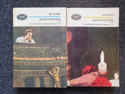 GUERMANTES - Proust (2 volume - In cautarea timpului pierdut V, VI) foto