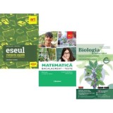 Pachet Bacalaureat 2026. Eseul. Varianta rapida de pregatire si Matematica M2 Stiinte ale naturii. Teste si Biologie pe intelesul tuturor Clasele 9-10