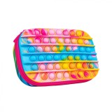 Penar cu fermoar ZIPIT ZIP &amp; POP Storage Box - Rainbow Glow