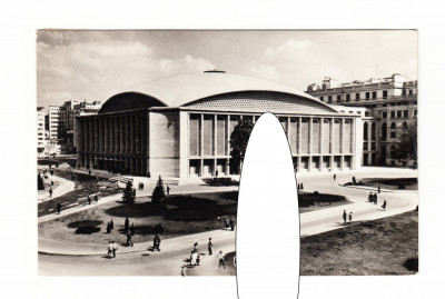 CP Bcuresti - Sala palatului RPR, circulata 1961, stare foarte buna foto