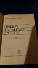 Tineret, sexualitate, educatie, problematica psihologica a educatiei sexuale foto