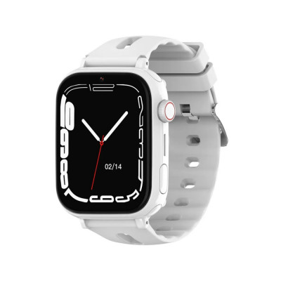 Ceas Smartwatch Pentru Copii Wonlex CT20 cu Functie telefon, Localizare GPS, Pedometru, Camera, Apel video, Jocuri, Alb foto