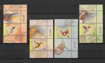 ROMANIA 2022 - COLIBRI, VINIETA 3, MNH - LP 2379 foto