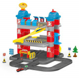 Set de constructie - Garaj cu 3 niveluri PlayLearn Toys, DOLU