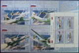 REPUBLICA CONGO-AVIOANE MILITARE RUSESTI-1 coala mica+4 colite- MNH**-RDC 016