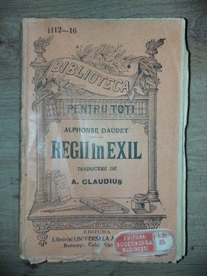 Regii in Exil- Alphonse Daudet