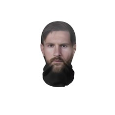 Masca Celebritati editie Lionel Messi Innovium&trade;, Reproducere Fidela, Petreceri Tematice, Halloween, Cosplay, Evenimente Speciale, 40 &times; 25 cm