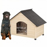 Casa izolata pentru caini Leziter Doggie Premium XL, 114x70x81 cm, usa termica
