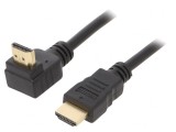 Cablu HDMI 2.0 90&deg; 1,8m Negru