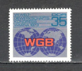 D.D.R.1973 Congres mondial al sindicatelor Varna SD.388, Nestampilat
