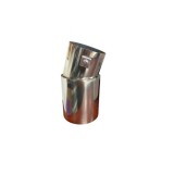 Ornament toba inox universal cromat diametru 76mm Cod: A82 Automotive TrustedCars