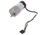 Motor DC cu Transmisie și Ax Crestătură D 150:1 6-12V 5.5A