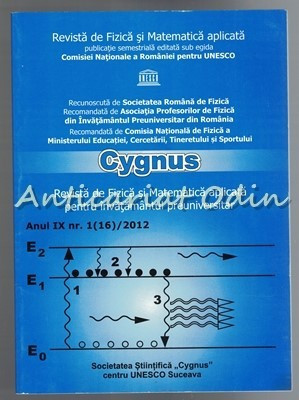 Cygnus - Anul IX Nr. 1(16)/2012 foto