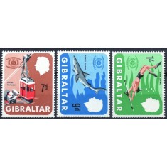 Gibraltar 1967 - Turism, serie neuzata