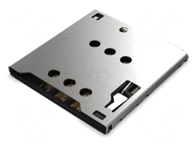 Conector Micro SIM Push-Pull SMT Aurit foto