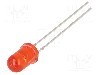Dioda LED, 5mm, ro&amp;#351;ie, 750...1120mcd, 1mA, 1,8...2,2V, OPTOSUPPLY - OSR5PA5A33A-1MA
