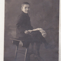 bnk foto Portret de copil - Foto Lux Bucuresti 1920