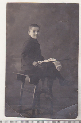 bnk foto Portret de copil - Foto Lux Bucuresti 1920 foto