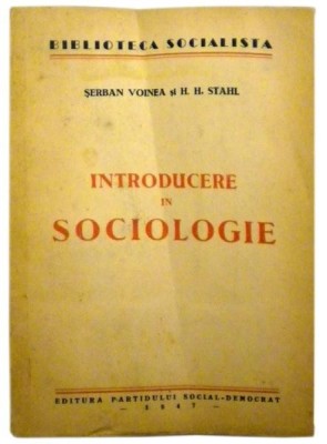 Introducere in sociologie foto