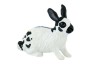Figurina Iepure Bullyland, 4.3cm, Plastic, Pictata Manual, Joc Educativ, Pentru Copii 3+ ani