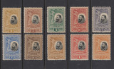 ROMANIA 1906 - CAROL I 25 DE ANI DE REGAT SERIE MNH