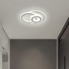 Lustra LED KOMPACTO 34W, 3 Cercuri, lumina Rece/Calda/Neutra, Alb, Alessandro DESIGN