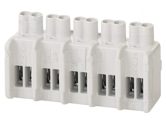 Cleme cu șurub pentru cabluri 1,5-4mm2