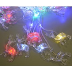 Instalatie de Craciun, perdea RENI, 120 led, 3X1 M, 9063M