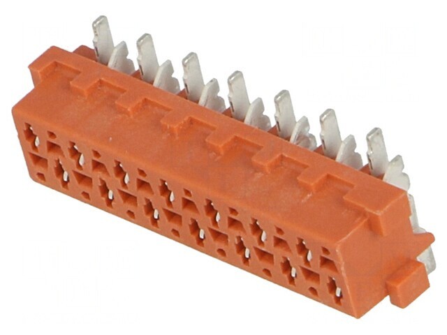Micro-MaTch Soclu PCB 14 PIN 2x7 SMT
