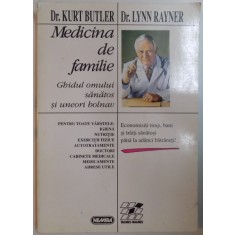 MEDICINA DE FAMILIE de Dr. KURT BUTLER , Dr. LYNN RAYNER , 1996