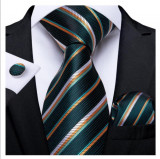 Set cravata + batista + butoni - matase - model 155