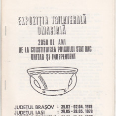 bnk fil Catalogul Expofil Trilaterala omagiala Brasov Iasi Ploiesti 1978