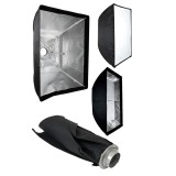 Softbox 60x90cm cu deschidere tip umbrela si montura Bowens, Generic