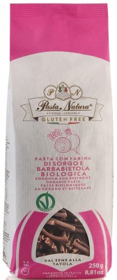 Paste din faina de sorg cu sfecla rosie bio fara gluten, 250g Pasta Natura foto