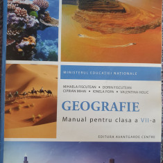 Manual Geografie, Clasa 7, 2019, Mihaela Fiscutean, 104 pag