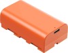 SmallRig 4971 NP-F550 USB-C Rechargeable Camera Battery Orange