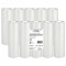 Set 10 role pungi vidat gofrate, dimensiuni 280x3000 mm, transparente, grosime 85 microni, preparare sau depozitare Sous Vide