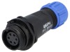 Conector mamă circular IP68 6 pini