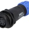 Conector mamă circular IP68 6 pini