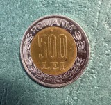 Proba BNR 500 Lei 1998 bimetal