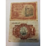 Spania 1 peseta 1953