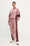 adidas trening LAZIDAY femei, culoarea roz, JF3389