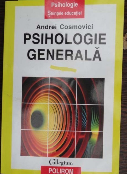 Psihologie generala - Andrei Cosmovici