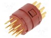 Conector LAPP M23 12 pini inserturi contact PIN lipire 7A 100V