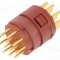 Conector LAPP M23 12 pini inserturi contact PIN lipire 7A 100V