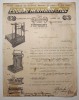 Scrisoare Eduard Hermann si fiul fabrica de balante cantare Timisoara Banat 1941