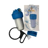 Filtru Roval de Apa 7" X &frac34; cu 1 Cartus Filtrant de Bumbac