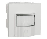 Detector miscare cu intrerupator I O 10A 2M Noua Unica alb NU352518