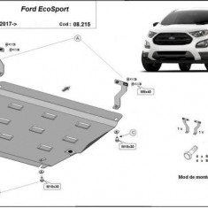 Scut motor metalic Ford Ecosport 2018-prezent